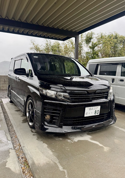 ヴォクシーのチーピン6周年プチin延岡・遠方から参加ありがとうございました🙇・今回も楽しめました😁に関するカスタム事例の投稿画像1枚目