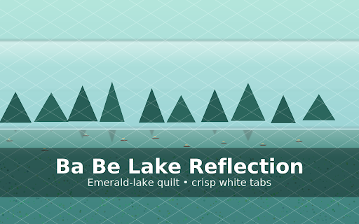 Ba Be Lake Reflection (HQQuilt) screenshot 1