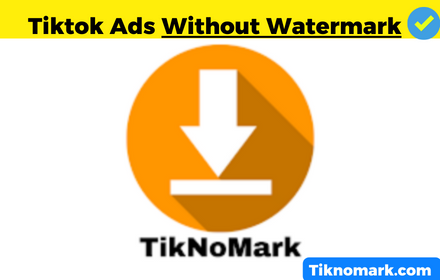 Save TikTok ads without watermark small promo image