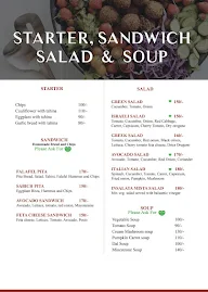 Dani's Cafe - Garden Cafe And Restaurant menu 2