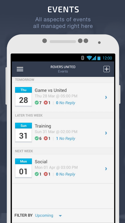 Teamer Sports Team App Android Apps on Google Play