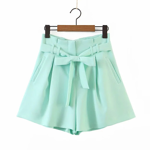 Green shorts