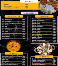 Chacha Choudhary Punjabi And Chinese menu 2