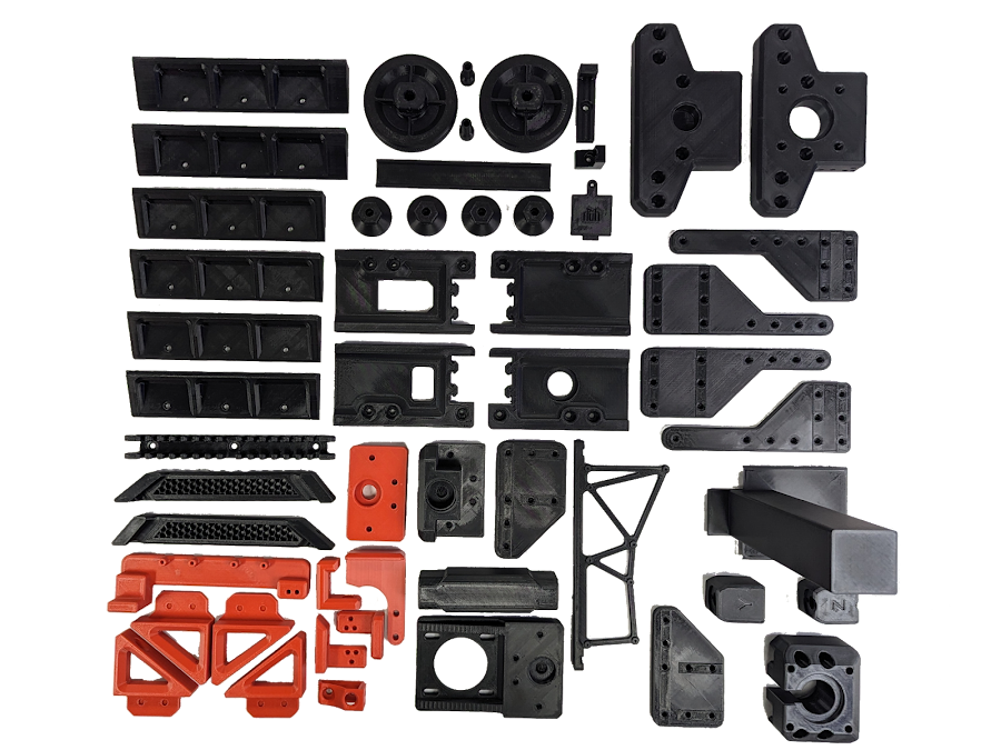 Millennium Machines Milo-v1.5 Printed Parts 80mm Spindle Mount