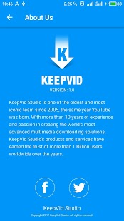 KeepVid Lite - download facebook & Instagram video Screenshot