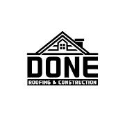 Done Roofing and Construction Logo