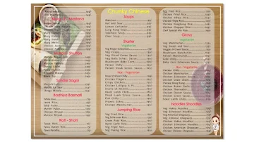 Desi Diet menu 