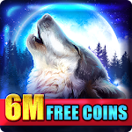 Cover Image of Download Slots Wolf Magic ™ FREE Slot Machine Casino Pokies 1.20.2 APK