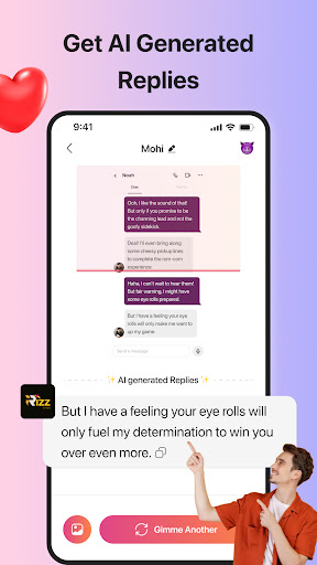 Screenshot Rizz AI: Dating Assistant App