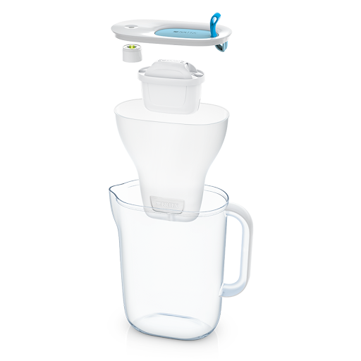 Bình lọc nước BRITA Style Blue 2.4L (có sẵn 1 lõi lọc Maxtra+ & SmartLight)