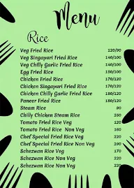 Chinese Corner menu 5