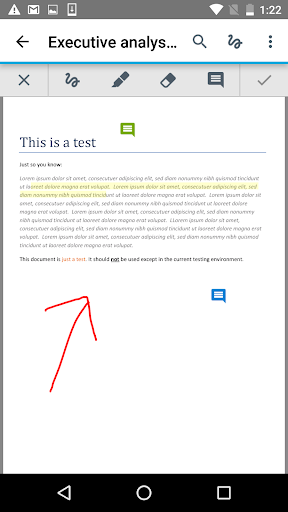 Screenshot BlackBerry Workspaces Dynamics