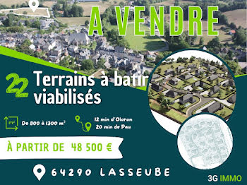 terrain à Lasseube (64)