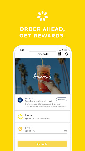 Screenshot Lemonade Ordering