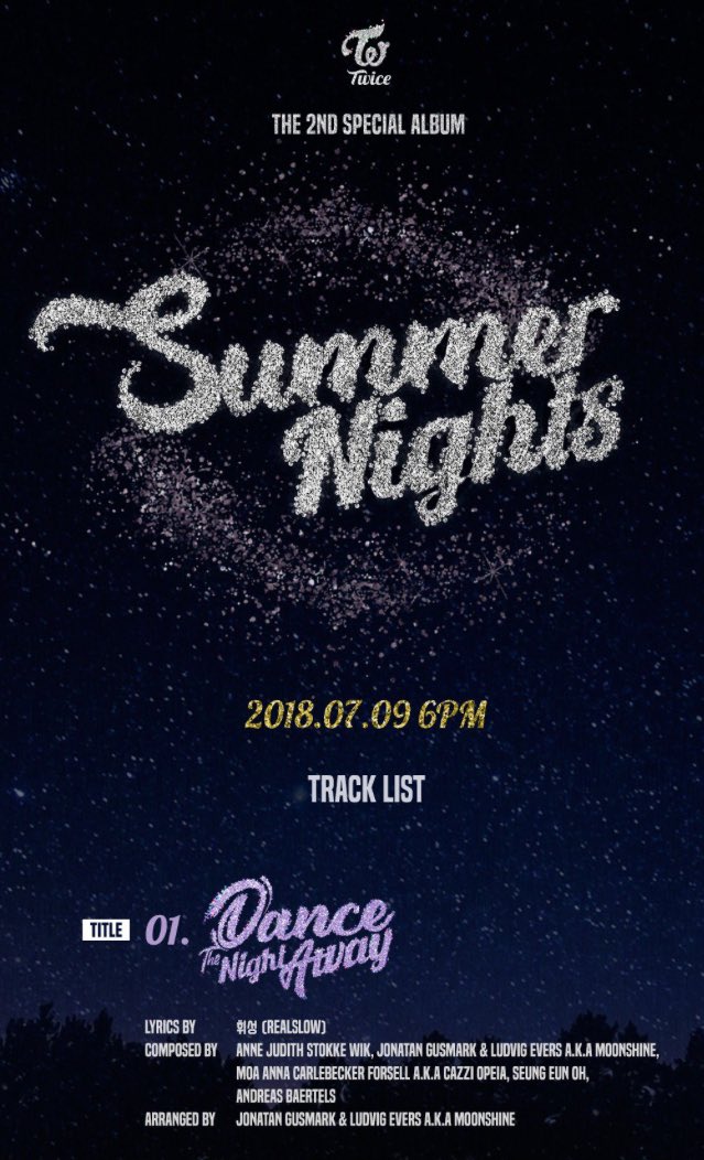 Twice S Upcoming Track Dance The Night Away Was Written By Wheesung