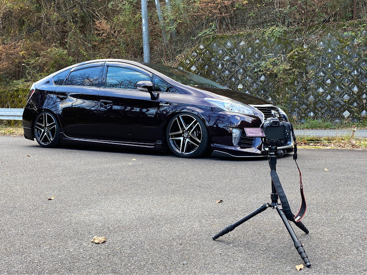 プリウスのカフェセブンフェスタ2020・一眼レフ撮影・AIMGAIN complete・kyoei style・合法車両に関するカスタム事例の投稿画像18枚目
