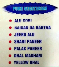 Bobby's Dhaba menu 2