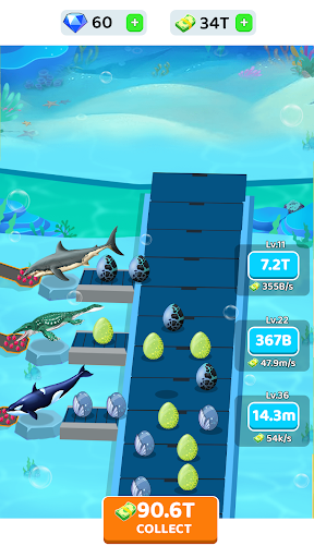 Screenshot Idle Sea Monsters