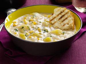 Quick Potato Corn Chowder