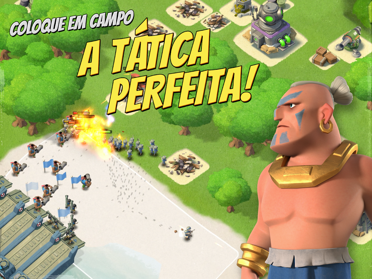   Boom Beach: captura de tela 