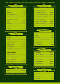 Ammu's Kitchen menu 1