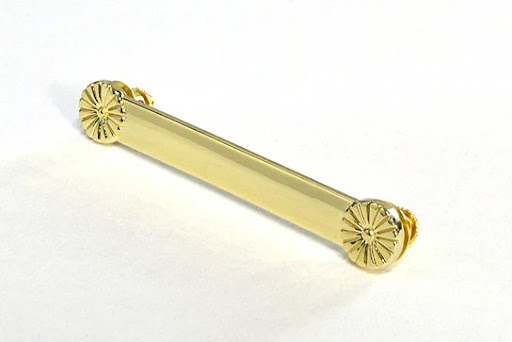 叙勲勲章飾り用 佩用金具 サイズ：幅8mm×長さ68mm ※袋入りとなり