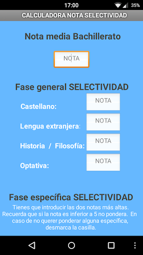 SeleCalc - España