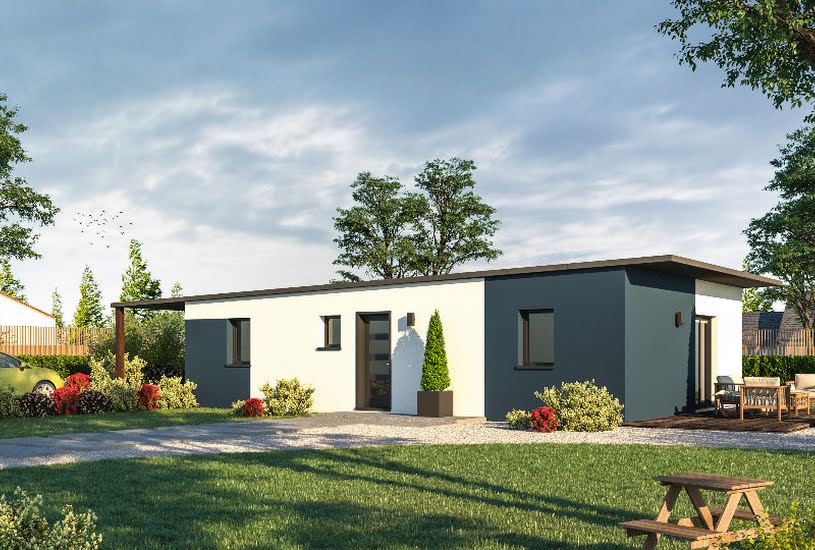  Vente Terrain + Maison - Terrain : 796m² - Maison : 77m² à Dinéault (29150) 