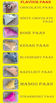 Amrit Paan menu 1