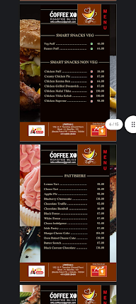 Coffee XO menu 7
