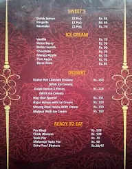 Negchar Bagh Restaurant & Banquet menu 4