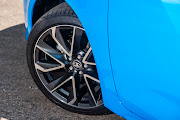 18-inch 'diamond cut' alloy wheels are new for the 2021 model year.