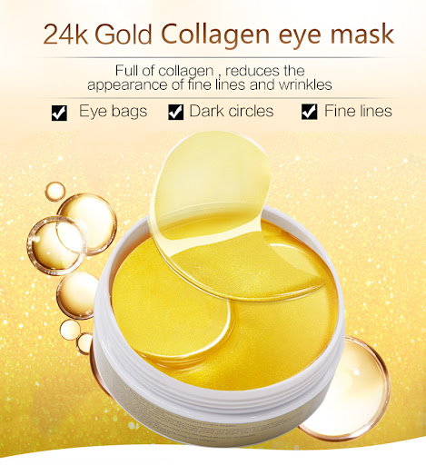 Title 5, Collagen eye patches to reduce wrinkles and dar...