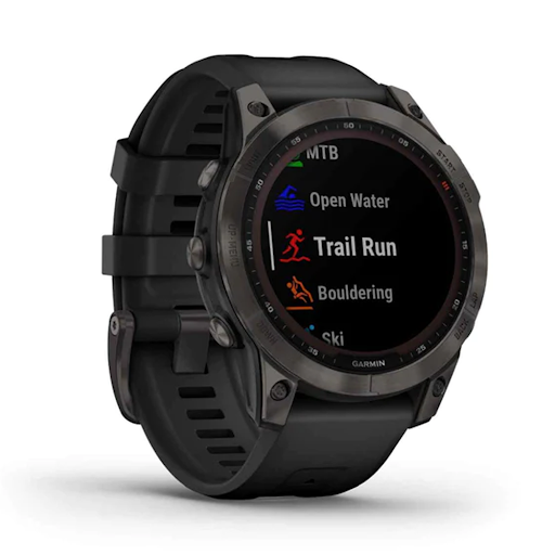 fenix 7 47mm Titanium Case Sport Band (Dây đeo silicone thể thao)