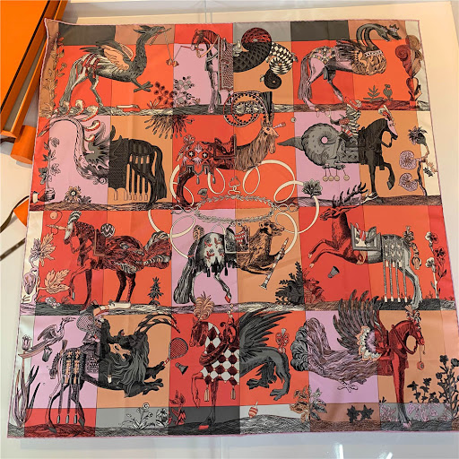 Title 2, Spring And Autumn Thin Square Scarf