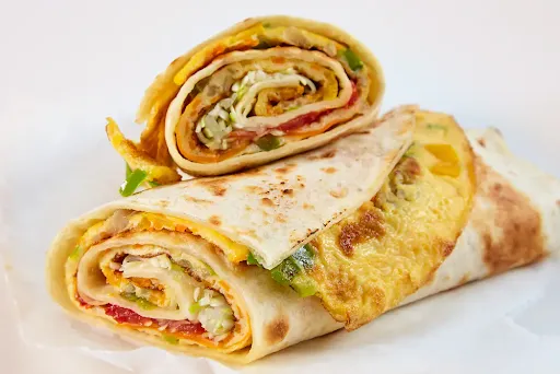 Double Egg Chatpata Wrap