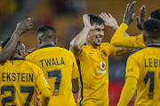 File photo of Lorenzo Gordinho of Kaizer Chiefs joined by teammate to celebrate his goal during the Absa Premiership match between Kaizer Chiefs and Maritzburg United at FNB Stadium on September 24, 2016.