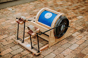 Kai Goodall’s foot-operated washing machine is a refinement of the Divya hand-cranked version that is widely used around the globe.