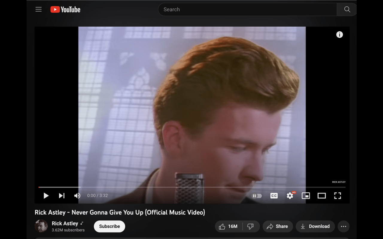 Rickroll Extension Preview image 0