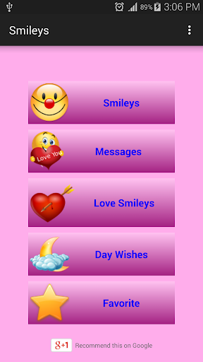 Love Smileys for Social Apps