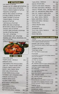 Banana Leaf menu 2