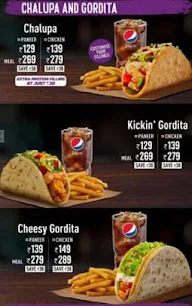 Taco Bell menu 2