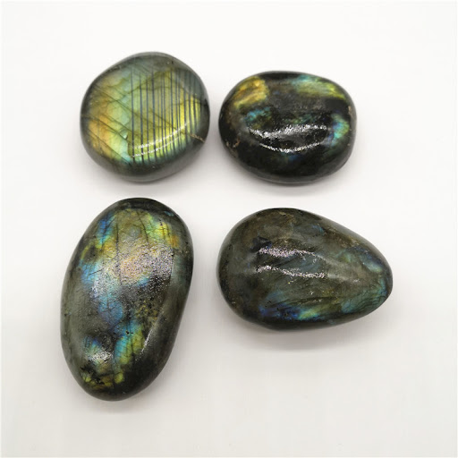 Title 4, Natural Crystal Moonstone Rough Stone Ornaments...