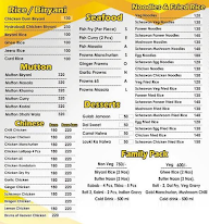 Grand Elite Restaurant menu 3