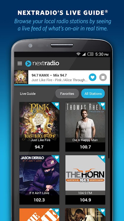 nextradio free live fm radio apk