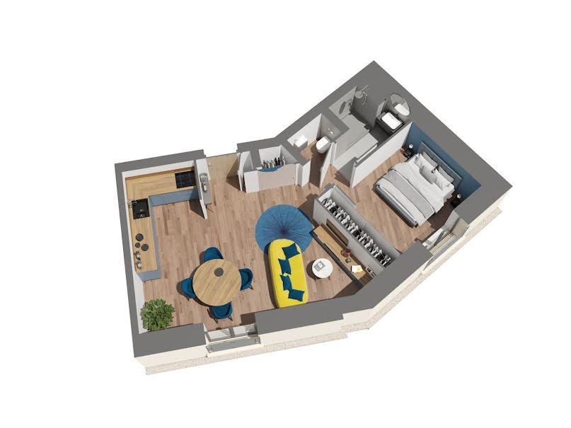 Vente appartement 4 pièces 84 m² à Brest (29200), 489 720 €