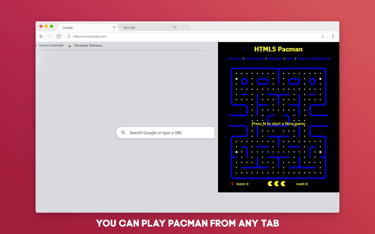 Pacman Game Offline for Google Chrome Preview image 3