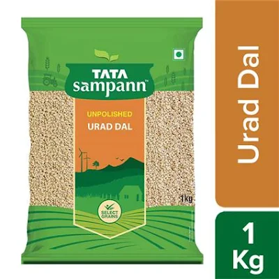 Tata I Shakti Tata Sampann Urad Dal/Uddina Bele Whole White - 1 kg