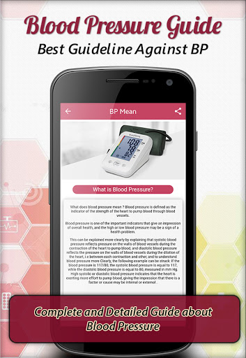 Screenshot Blood Pressure Guide