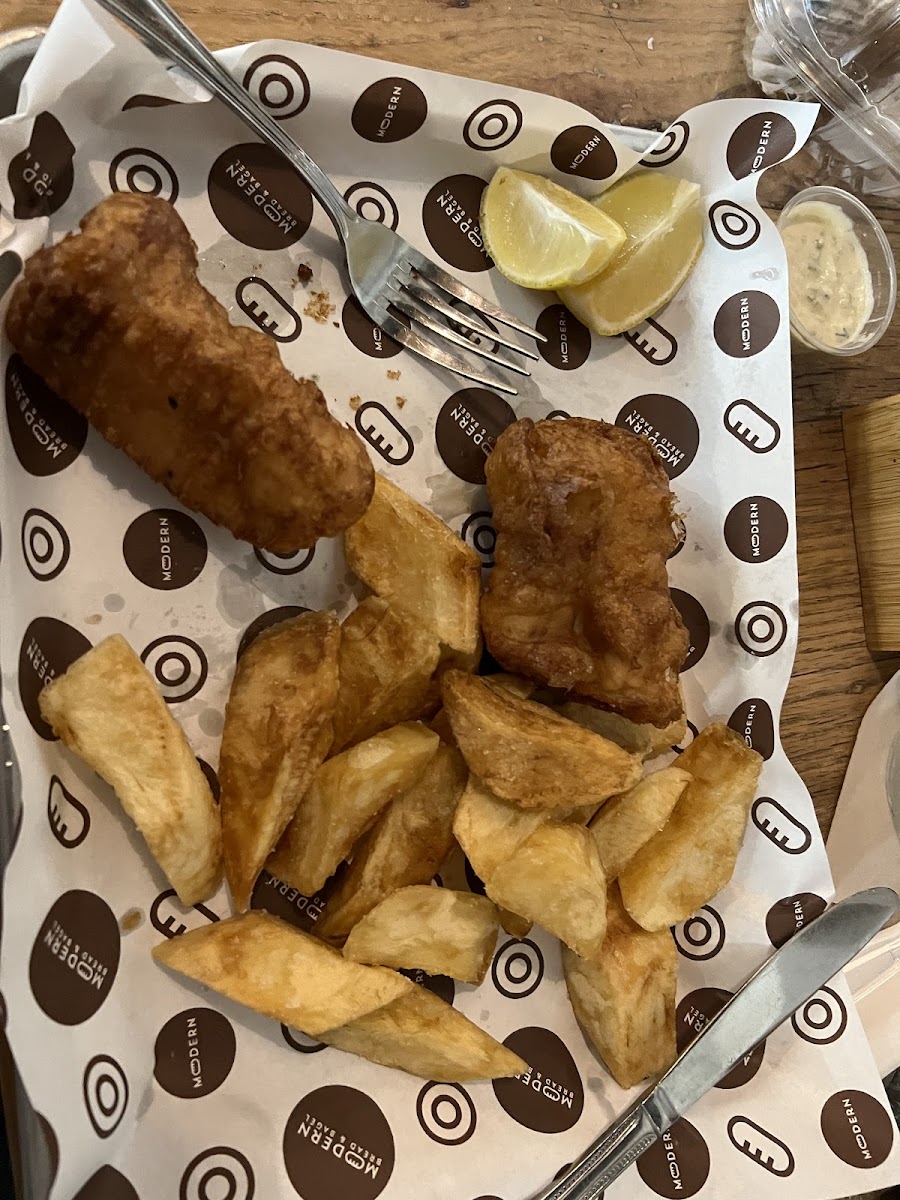 Irish Fish & Chips!!!! Delicious!!!